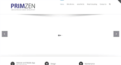 Desktop Screenshot of primzen.com